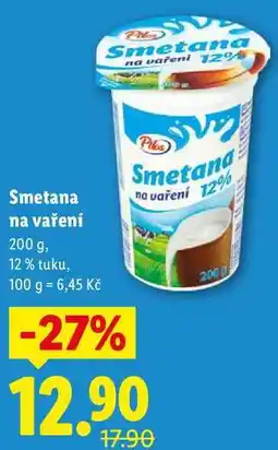 Lidl Smetana na vaření, 200 g nabídka