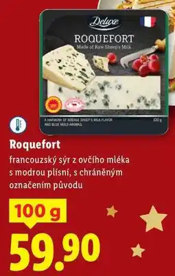Lidl Roquefort, 100 g nabídka