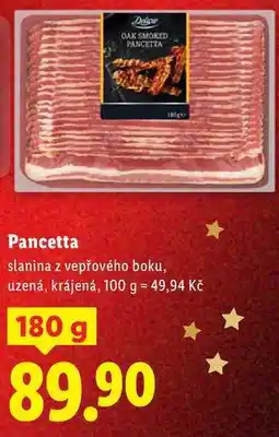 Lidl Pancetta, 180 g nabídka