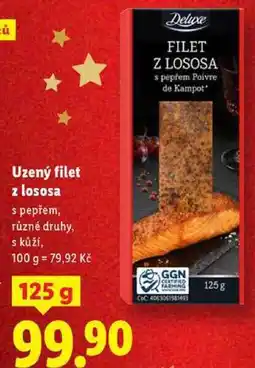Lidl Uzený filet z lososa, 125 g nabídka