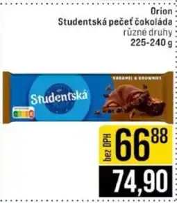 Jip Orion Studentská pečeť čokoláda nabídka