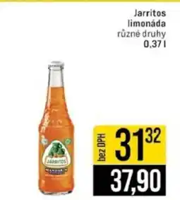 Jip Jarritos limonáda nabídka