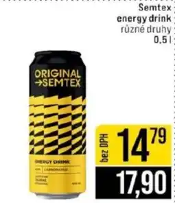 Jip Semtex energy drink nabídka