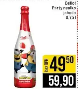 Jip Bello! Party nealko nabídka