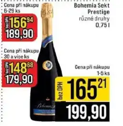 Jip Bohemia Sekt Prestige nabídka