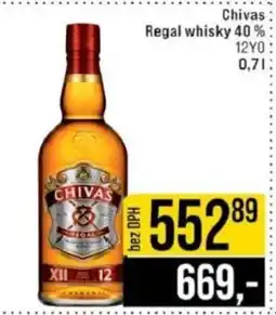 Jip Chivas Regal whisky 40% 12Y0 nabídka