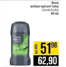 Jip Dove antiperspirant tuhý nabídka