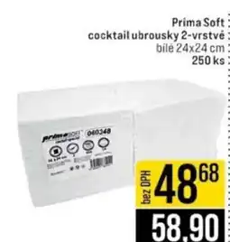 Jip Prima Soft cocktail ubrousky 2-vrstvé nabídka