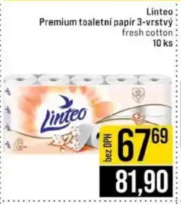 Jip Linteo Premium toaletní papír 3-vrstvý nabídka