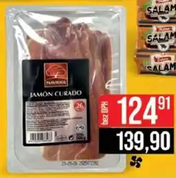 Jip Jamón Curado šunka nabídka