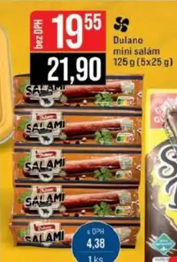 Jip Dulano mini salám nabídka