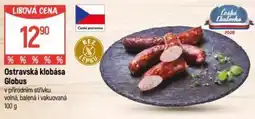 Globus Ostravská klobása Globus nabídka