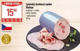 Globus Lyonský šunkový salám Globus nabídka