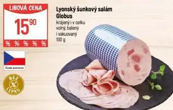 Globus Lyonský šunkový salám Globus nabídka