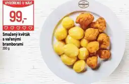 Globus Smažený květák s vařenými bramborami nabídka