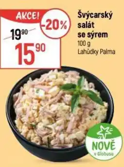 Globus Švýcarský salát se sýrem nabídka