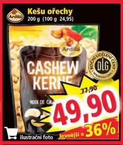 Norma Kešu ořechy nabídka