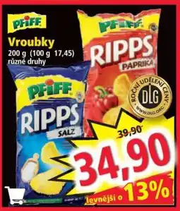 Norma Vroubky nabídka