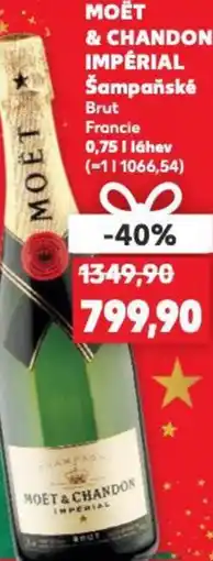 Kaufland MOËT & CHANDON IMPÉRIAL Šampaňské nabídka
