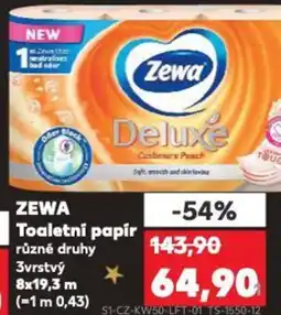 Kaufland ZEWA Toaletní papír nabídka