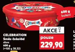 Kaufland CELEBRATION Směs čokolád dóza nabídka