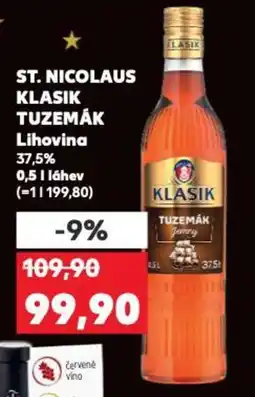Kaufland ST. NICOLAUS KLASIK TUZEMÁK Lihovina 37,5% nabídka