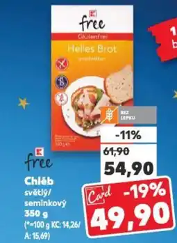 Kaufland Chléb světlý/ seminkový nabídka