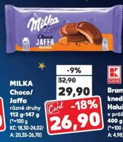 Kaufland MILKA Choco/ Jaffa nabídka