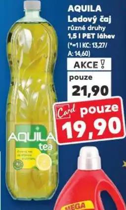 Kaufland AQUILA Ledový čaj nabídka