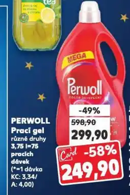 Kaufland PERWOLL Prací gel nabídka