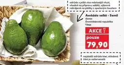 Kaufland Avokádo velké - Semil dovoz Dominikánská republika nabídka
