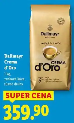 Lidl Dallmayr Crema d'Oro, 1 kg nabídka