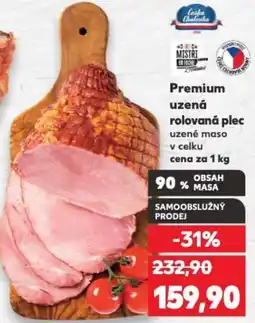 Kaufland Premium uzená rolovaná plec nabídka