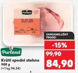 Kaufland Krůtí spodní stehno nabídka