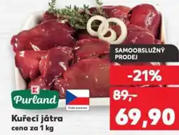 Kaufland Kuřecí játra nabídka