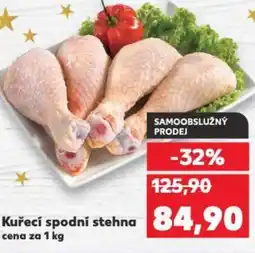 Kaufland Kuřecí spodní stehna nabídka
