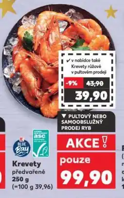 Kaufland Krevety předvařené nabídka
