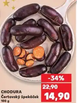 Kaufland CHODURA Čertovský špekáček nabídka