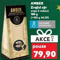 Kaufland AMBER Zrající sýr zraje 5 měsíců nabídka