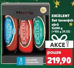 Kaufland EXCELENT Set tavených sýrů nabídka