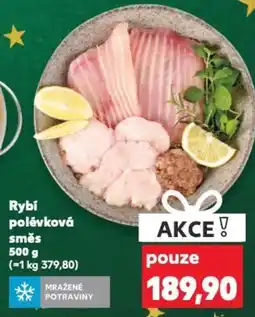 Kaufland Rybi polévková směs nabídka