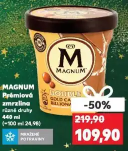 Kaufland MAGNUM Prémiová zmrzlina nabídka