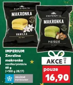 Kaufland IMPERIUM Zmrzlina makronka vanilka/pistácie nabídka