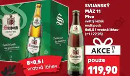 Kaufland SVIJANSKÝ MÁZ 11 Pivo nabídka