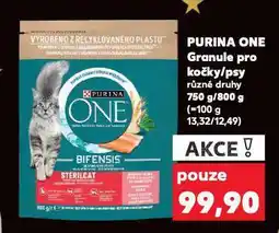 Kaufland Purina one granule pro psy nabídka