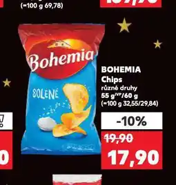 Kaufland Bohemia chips nabídka