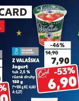 Kaufland Jogurt z valašska nabídka