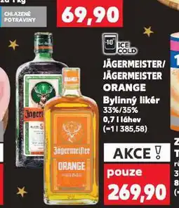 Kaufland Jägermeister nabídka