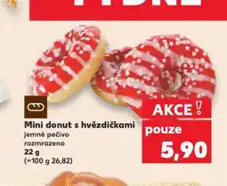 Kaufland Mini donut s hvězdičkami nabídka