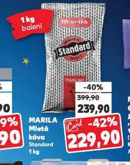 Kaufland Marila káva nabídka